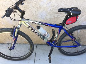 Hard-tail Trek mountain bike